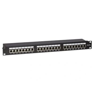Abbildung von DSIT Patchpanel 19 Zoll CAT 5e FTP 24 Ports