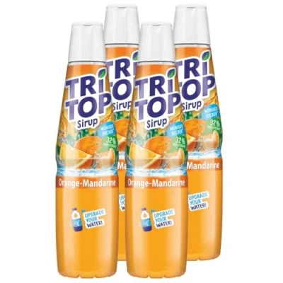 Abbildung von Tri Top Getränke Sirup Orange Mandarine 600ml kalorienarm (4er Pack)