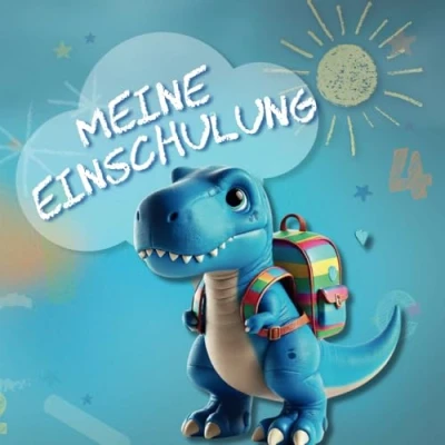 Abbildung von Mein erster Schultag Erinnerungsbuch für Jungen: Deine Einschulung festhalten und gestalten
