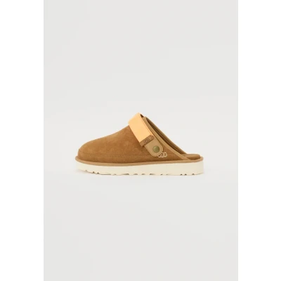 Abbildung von UGG Goldencoast Clogs, Herren, Größe: 43, Chestnut/bright melon Schuhe