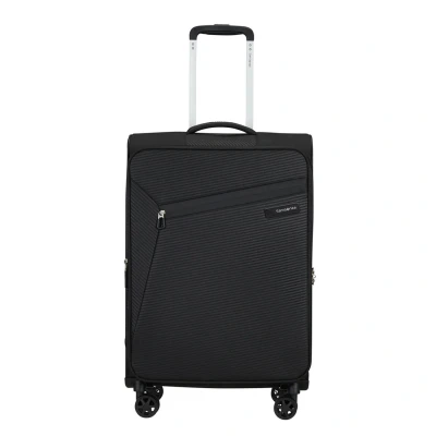 Abbildung von Samsonite Litebeam Spinner 66/24 Exp Black Koffer mit 4 Rollen Weichgepäck