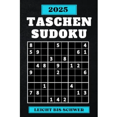 Abbildung von Taschen Sudoku: Mini Rätselbuch Für Unterwegs mit 200 Sudoku A6 Format Leicht bis Schwer Lösungen