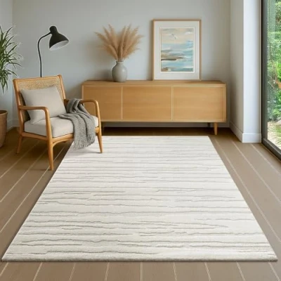 Abbildung von the carpet Teppich &quot;Elio&quot;, rechteckig, moderner Wohnzimmer hohe Flordichte