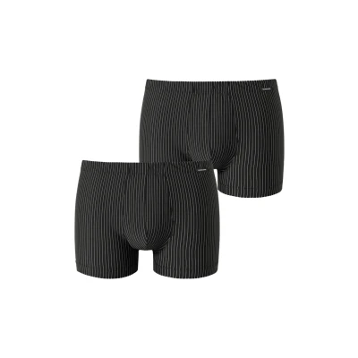 Abbildung von Schiesser PURE Micro Unterwäsche Set, Herren, Größe: Large, Schwarz