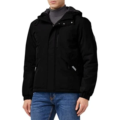 Abbildung von TOM TAILOR Denim Herren Outdoor Jacke 1032432, 29999 Black, L