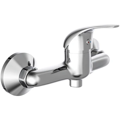 Abbildung von Schütte Duscharmatur &quot;Athos Plus&quot;, Wasserhahn Bad, Mischbatterie Dusche in Chrom
