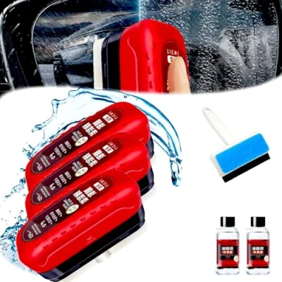 Abbildung von ölabweisende Folie Für Autoscheibe, Glas Reinigungsbrett, Cleardrive Klare Sicht, Glass Cleaning Board, Oil Film Brush, ölfilm Entferner Windschutzscheiben (3 Stück)