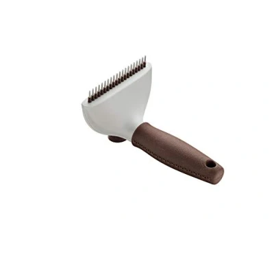 Abbildung von Hunter Tierbedarf Striegel Entwirrungsstriegel Spa selbstreinigend braun/grau für Hunde
