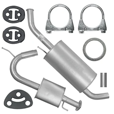 Abbildung von Endschalldämpfer Auspuff Endtopf für 2.8 HDI 2.3 JTD Jumper 2 II 230 244 Ducato Boxer 1 I