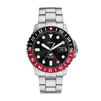 Abbildung von Fossil Traditional Uhr, Herren, Größe: One Size, Silver