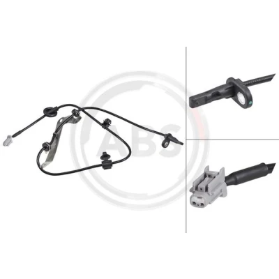 Abbildung von A.B.S. 31954 ABS Sensor aktiver 840 grau