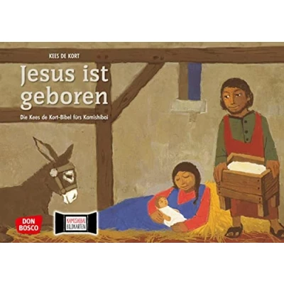 Abbildung von Jesus ist geboren. Kamishibai Bildkartenset: Christliche Weihnachtsgeschichte für das Erzähltheater Kita, Schule &amp; Kinderkirche (Die Kees de Kort Bibel fürs Kamishibai)