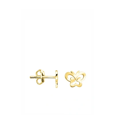 Abbildung von SOFIA MILANI Damen Ohrringe 925 Silber vergoldet/golden Schmetterling Ohrstecker E2873