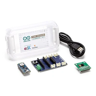 Abbildung von Arduino Tiny Machine Learning Kit [AKX00028] Komplettes Lernset für maschinelles Lernen auf Mikrocontrollern, mit Hardware und umfangreichen Tutorials