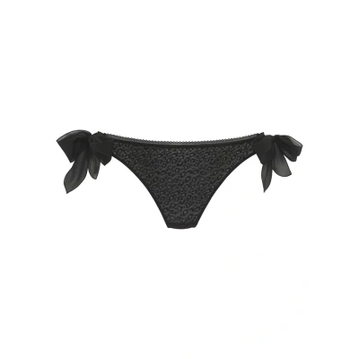 Abbildung von Vivance String &quot;Anna&quot;, aus leicht transparentem Mesh im angesagten Leo Look, sexy Dessous