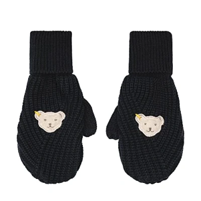 Abbildung von Steiff Mädchen Fingerhandschuhe Handschuhe, Navy, 30