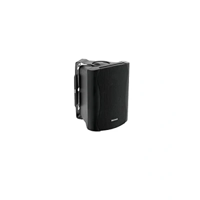 Abbildung von OMNITRONIC C 50 schwarz 2x Passives 2 Wege Lautsprecherpaar mit Halterung, 5&quot; Tieftönern und 40 W RMS