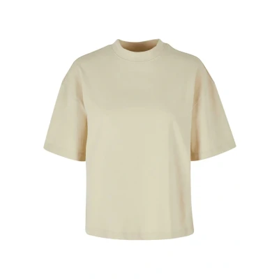Abbildung von Urban Classics Organic Heavy SLIT Tshirt basic, Damen, Größe: 4XL, Sand