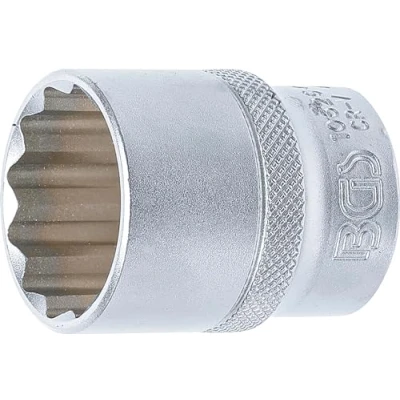 Abbildung von BGS 10626 Steckschlüssel Einsatz Zwölfkant 12,5 mm (1/2&quot;) SW 26