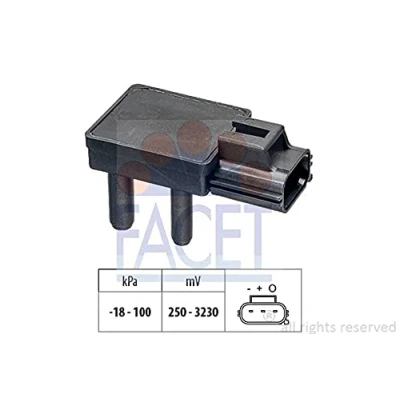 Abbildung von Sensor, Abgasdruck FACET 10.3332