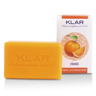 Abbildung von Klar Seife Handseife Orangenseife 100g