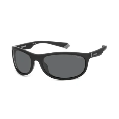 Abbildung von Polaroid Unisex Sonnenbrille, Größe: 64, Matte black grey