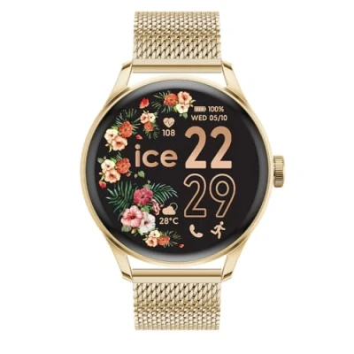 Abbildung von ICE Watch 024655 Smartwatch Smart 2.0 Rund Goldfarben mit Milanaiseband