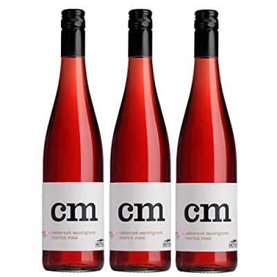 Abbildung von Thomas Hensel Aufwind Cabernet Merlot Roséwein Wein trocken Pfalz Deutschland I Visando Paket (3 Flaschen)