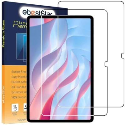 Abbildung von ebestStar {2 Stück) Panzer Schutz Glas für Honor Pad X9, 3D Displayschutz, 9H gehärte Glas, Abgerundete, Blasenfrei