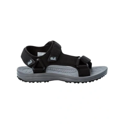 Abbildung von Jack Wolfskin WAVE Breaker Trekkingsandale, Herren, Größe: 40.5, Black Schuhe