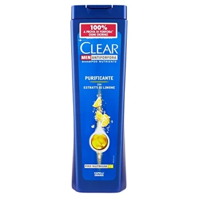 Abbildung von Clear Men Anti Schuppen Shampoo mit Zitronenextrakten, 250 ml