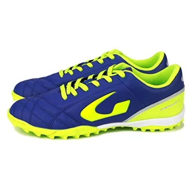 Abbildung von GEMS Unisex Scarpa TORNEO X Sneaker, BLAU/FLUOGELB/GRAU, 41 EU