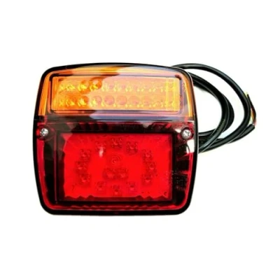 Abbildung von MelTruck® LED Rückleuchte mit Bremsleuchte Positionsleuchte Blinker 12V 24V für Anhänger
