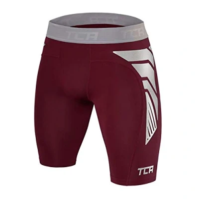 Abbildung von TCA Herren CarbonForce Pro Thermo Kompression Unterwäsche Shorts Cabernet, M