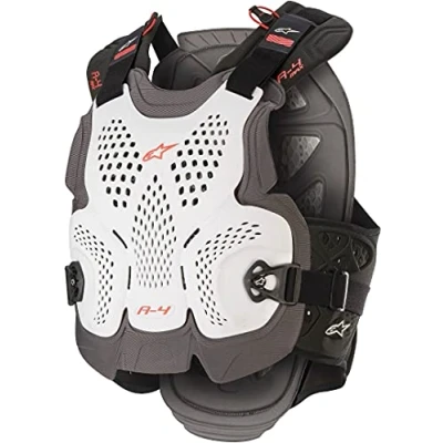 Abbildung von Alpinestars Brustpanzer A 4 Max Weiß Gr. XXL