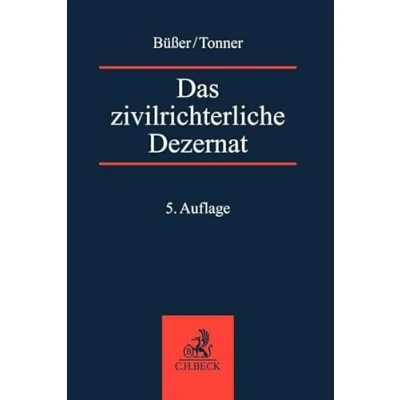Abbildung von Das zivilrichterliche Dezernat