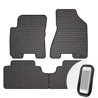 Abbildung von Gummimatten Auto Fußmatten Gummi Automatten Passgenau 4 teilig Set passend für Hyundai Tucson II ix35, Kia Sportage 3 III 2009 2015