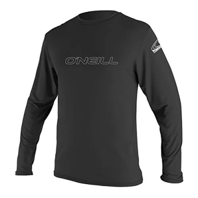 Abbildung von O&#039;Neill Wetsuits Herren Basic Skins L/S Rash Tee Vest, Black, S