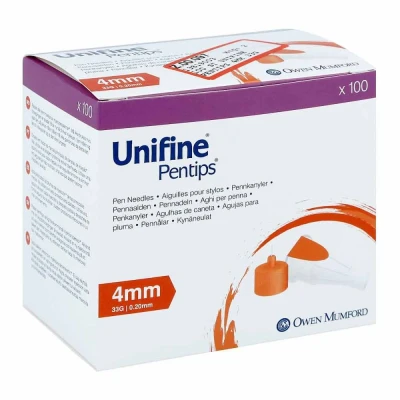 Abbildung von Unifine Pentips Kanüle 33 G 4 mm