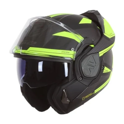 Abbildung von LS2 FF906 Advant Revo Black H V Yellow M Helm