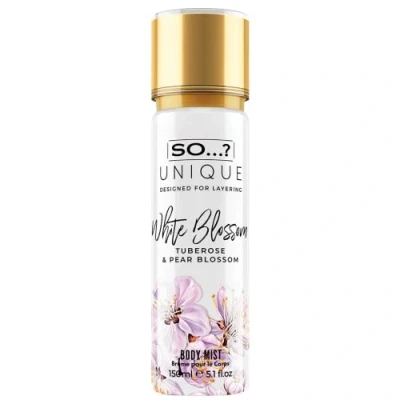 Abbildung von So…? Unique damen Vegan White Blossom Duftendes Körpernebel, bodyspray für 150ml