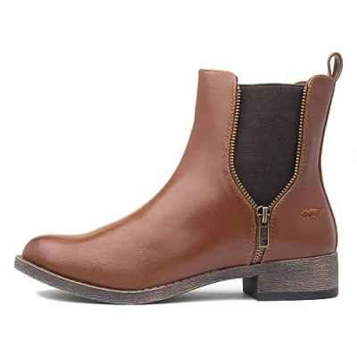 Abbildung von Rocket Dog Camilla Bromley Damenstiefel in Braun