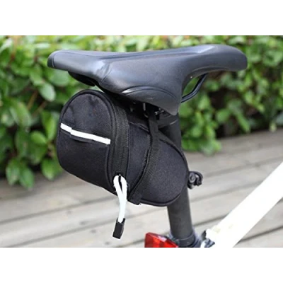 Abbildung von System S Fahrrad Sattel Tasche Werkzeugtasche Schwarz