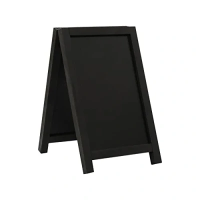 Abbildung von EUROPEL Chalkboard Desktop Portrait, Durable FSC Certified Oakwood Base, Double Sided, for Water Based Marker, Restaurant, Hotel,