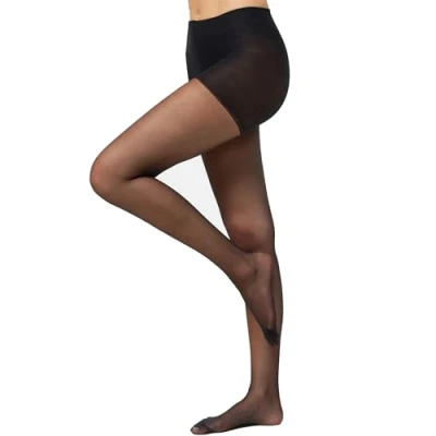 Abbildung von Nur Die Damen Feinstrumpfhose, 715920/Wie eine zweite Haut, Gr. 48 (L), Schwarz (schwarz 094)