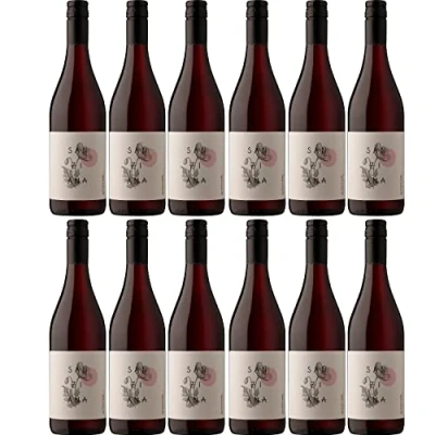 Abbildung von Cramele Recas Sanziana Pinot Noir Rotwein Wein Trocken Rumänien (12 Flaschen)