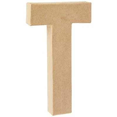 Abbildung von Creativ 26619 Pappmaché Zahl, 20 cm, 1 Stück, beige