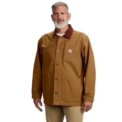 Abbildung von Carhartt Herren Rugged Flex Duck Loose Fit Chore Coat, Braun (Carhartt Brown), M
