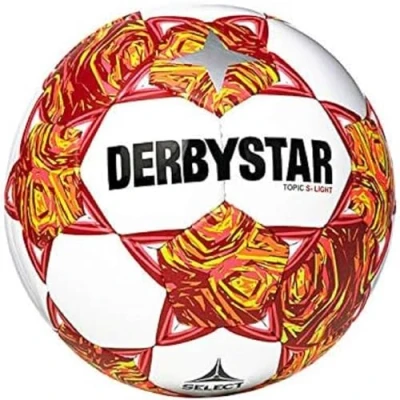Abbildung von Derbystar Topic S Light v21, 5, weiss rot gelb