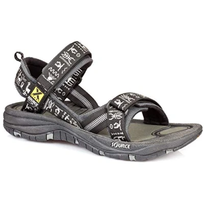 Abbildung von Source Herren Gobi Sandale, Black Inca